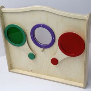 Панель для игровых зон «Цветные стеклышки»