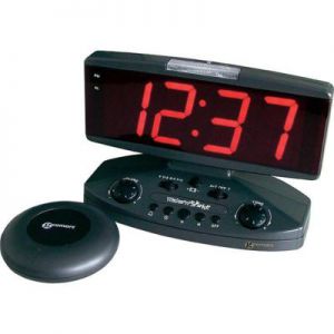Часы-будильник со звуковым, световым и вибрационным сигналом