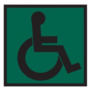 Наклейка «Доступность для инвалидов всех категорий»